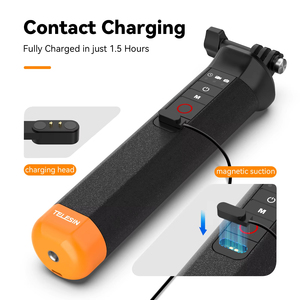 Telesin nổi Bar Selfie Stick không thấm nước Selfie Stick với dây đeo tay không dây điều khiển từ xa cho <span class=keywords><strong>Gopro</strong></span> <span class=keywords><strong>Hero</strong></span> 9 10 11 12 - Product Image 5