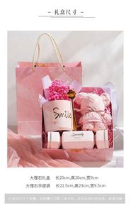 Juego de Regalo Temático de Flores de Papel Rosa, en Oferta, para Mujer, Promocional, Multiusos, para Año Nuevo, Día de la Madre, Oficina, Regalos de Moda - Product Image 2