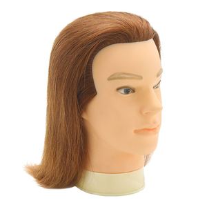 Cabeza <span class=keywords><strong>de</strong></span> Maniquí <span class=keywords><strong>de</strong></span> cabello humano 100% al por mayor con cabeza <span class=keywords><strong>de</strong></span> entrenamiento <span class=keywords><strong>de</strong></span> barba para blanquear trenzados <span class=keywords><strong>de</strong></span> <span class=keywords><strong>corte</strong></span> <span class=keywords><strong>de</strong></span> <span class=keywords><strong>pelo</strong></span>-Cabeza <span class=keywords><strong>de</strong></span> <span class=keywords><strong>muñeca</strong></span> modelo <span class=keywords><strong>de</strong></span> estilo recto - Product Image 5
