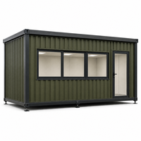 Unité de maison mobile individuelle avec salle de bain, cuisine et espace de couchage