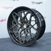 Jantes forgées en fibre de carbone Mforged, 2 pièces, forgées, légères, en alliage A6061-T6, pour la piste et le tuning de voitures haut de gamme, fournisseur OEM