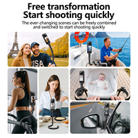 Support de téléphone flexible pour téléphones portables/caméras de sport/bureaux, accessoire de fixation portable pour téléphone