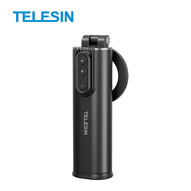 TELESIN Mobile Phone Magnetic Holder Portable Foldable Blue Tooth Remote Control Shooting Phone Selfie Stick