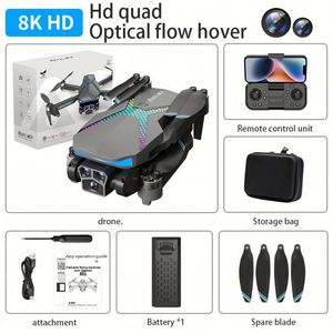 New AE7 Brushless Motor Beginner Plastic 200m Range <b>4K</b> Resolution Foldable Remote Control <b>Drone</b> Aerial Photography Quadcopter - Product Image 6