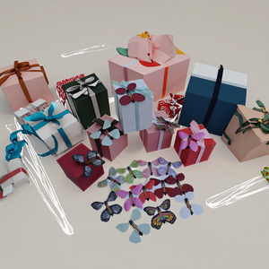 Trắng ma thuật gió lên bay bướm bất ngờ hộp trải nghiệm sự kỳ diệu với hộp Pop rung - Product Image 5