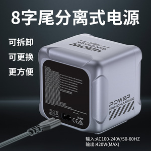 Chargeur GaN Y2 Power 420W multi-ports USB C PD, station d'alimentation rapide pour ordinateur portable et téléphone - Product Image 3