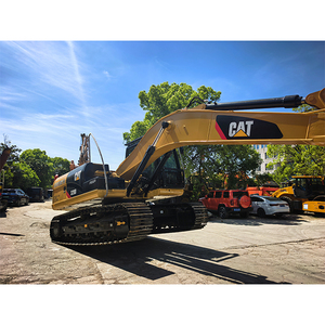 Excavatrice sur chenilles d'occasion CAT 320D de haute qualité, machine de construction hydraulique de 20 tonnes, vente d'excavatrice Caterpillar 320D - Product Image 6