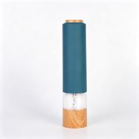 Moulin à poivre et à sel en plastique personnalisé de haute qualité fabriqué en usine avec un cœur en céramique
