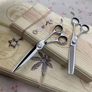 Ciseaux à cheveux Inoue Kasumi, 6 pouces, ciseaux plats et effilants en acier inoxydable 440C, outils pour stylistes de beauté droitiers - Product Image 3