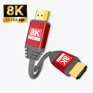 हॉट सेलिंग हाई रेजोल्यूशन HDMI 8K केबल गोल्ड-प्लेटेड 2160p 1080p 2.1 मल्टीमीडिया के लिए अच्छी वीडियो HDMI केबल