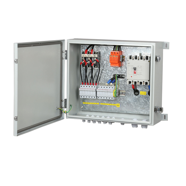 Solar Array Junction Box  6 Input Solar PV String DC Combiner Panel Box