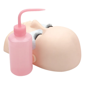150ml 250ml Plastic <b>Squeeze</b> <b>Bottle</b> Curved Mouth Tattoo Eyelash Cleaning Rinse <b>Bottle</b> - Product Image 3