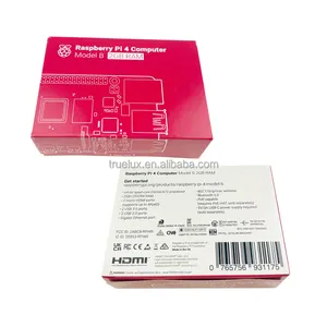 Raspberry Pi4コンピューターモデルB2GBSDRAM開発ボードキット1.5GHzUSB 2.03.0新しいブランドのオリジナルRaspberryPi4B/2GB