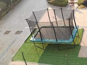 Kids Safe Outdoor <strong>Trampoline</strong> with Enclosure Small 8FT Backyard Jumping <strong>Trampoline</strong> - Product Image 2