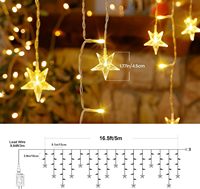 Guirlande lumineuse pas chère, lumières de Noël blanches étanches pour l'extérieur, lumières scintillantes RVB de haute qualité