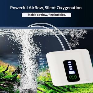 Nouvelle pompe à air portable rechargeable par USB <span class=keywords><strong>pour</strong></span> <span class=keywords><strong>aquarium</strong></span> et pêche - <span class=keywords><strong>A</strong></span>érateur à oxygène sans fil <span class=keywords><strong>pour</strong></span> <span class=keywords><strong>aquarium</strong></span> - Product Image 2