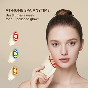 Dispositivo Facial Profesional de Doble Punta, <span class=keywords><strong>Cepillo</strong></span> Limpiador y Masajeador para Uso Doméstico, Reafirmante de la Piel y Potenciador de la Absorción de Suero - Product Image 3