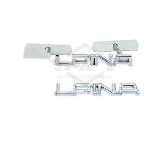 Autocollant de voiture en métal 3D Emblème Refit Grille de calandre avant Badge pour <span class=keywords><strong>BMW</strong></span> Alpina M 3 5 6 X1 X3 <span class=keywords><strong>X5</strong></span> X6 Z E46 E39 E60 E90 E60 - Product Image 2