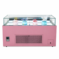 Refroidisseur de vitrine d'affichage de gâteau de refroidissement haute efficacité de conception verticale de luxe à base de