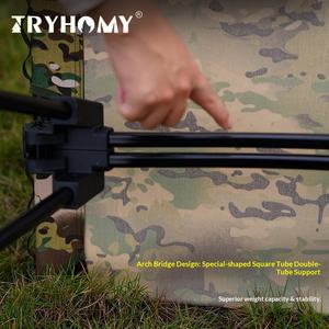 Lit de camping portable <span class=keywords><strong>Taimi</strong></span> Outdoor Deep Sleep PRO, ultra-léger en alliage d'aluminium et tissu Oxford, pliable pour une personne - Product Image 4