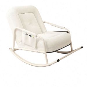 Fauteuil inclinable et à bascule moderne et minimaliste pour adultes - Idéal pour salon et chambre à coucher, pour se reposer, dormir et se détendre - Product Image 1
