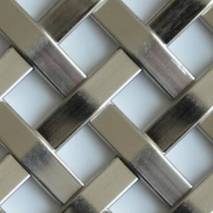 Thép Không Gỉ Trang Trí Lưới Bền Dây Vải Với Đồng Bằng Dệt Dệt Màn Hình Cho Rèm Trang Trí - Product Image 5