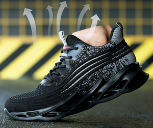 Zapatos <span class=keywords><strong>de</strong></span> <span class=keywords><strong>Trabajo</strong></span> <span class=keywords><strong>de</strong></span> Ingeniería <span class=keywords><strong>de</strong></span> Alta Calidad, Modernos, <span class=keywords><strong>de</strong></span> Verano, <span class=keywords><strong>de</strong></span> Goma Antideslizante, con Cordones y Puntera <span class=keywords><strong>de</strong></span> Acero para Protección Contra Impactos, para Uso en Fábrica - Product Image 3