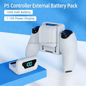Batterie externe rechargeable SND-2033 <span class=keywords><strong>Digital</strong></span> Show 1500 mAh avec clip dorsal pour manette de jeu sans fil <span class=keywords><strong>PS5</strong></span> – Alimentation portable mini - Product Image 3