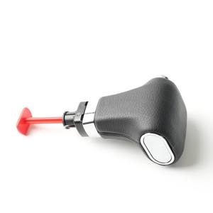 Pomo de palanca de cambios de cuero para coche, palanca de cambios de transmisión automática para Volkswagen Passat B6 Touran 1T1, diseño ergonómico - Product Image 3