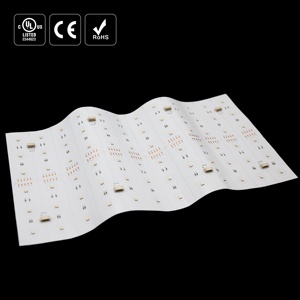 Raymates chuyên nghiệp RGBW 4-in-1 <span class=keywords><strong>LED</strong></span> linh hoạt tấm cuttable 500x250mm thay đổi màu sắc bảng điều khiển bán lẻ thanh khách sạn App kiểm soát IP20 - Product Image 5