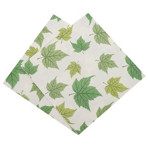 Nhà Máy Bán Buôn Tùy Chỉnh Hoa In 3-Ply Bữa Ăn Tối Giấy Khăn Ăn Có Thể Tái Chế Khăn Ăn Với Logo Trong Túi Phong Cách - Product Image 6