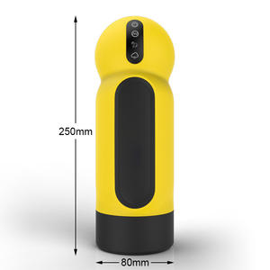 ペニス吸引刺激10段階振動伸縮男性用電気ショックオナニーカップ - Product Image 3