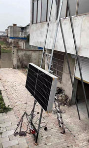 Échelles pliantes de 10, 15, 20, 25, 30 mètres, panneaux d'<span class=keywords><strong>installation</strong></span> de système solaire, élévateur de panneaux, montage de panneaux avec levage automatique - Product Image 4