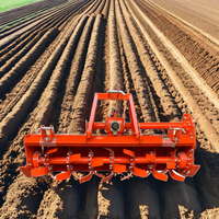 Mini tractor agrícola, equipo rotativo de 3 puntos para tractor agrícola