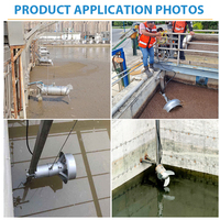 Tauchbarer Mixer Tauchbarer Rührer Unterwasser-Mixer Rückflussmischer für Abwasseraufbereitungsanlagen
