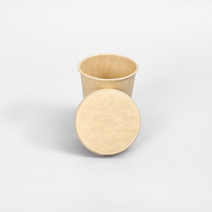 Migliori tazze di carta Kraft di 2.5OZ-16OZ di ANQING con il coperchio di carta per le bevande calde - Product Image 4