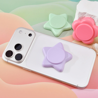 Contenant de maquillage rechargeable pour poudre libre, rouge à lèvres, brillant à lèvres, étui à poudre portable avec autocollant pour l'arrière du téléphone
