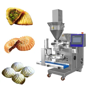 Hete Verkoop Automatische Maamoul Machine Commerciële Multifunctionele Maamoul Vulling Mooncake Machine Productielijn Maamoul Maker