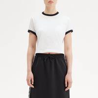 T-Shirt en jersey de luxe pour femmes de haute qualité Design moderne à la mode solide été imprimé respirant tricoté Logo décontracté en gros