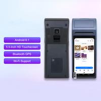 Venta al por mayor Android Digital Touch Screen Mini All in One Caja registradora portátil Pos Machine