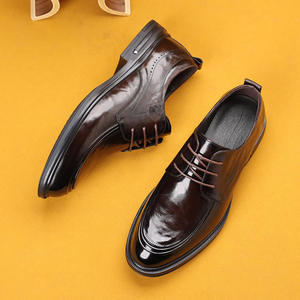 Chaussures de mariage formelles pour hommes en cuir véritable de style <span class=keywords><strong>italien</strong></span> faites à la main de haute qualité été 2025 - Product Image 5