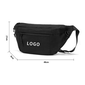 Riñonera Multifuncional Personalizada con Estampado, de Gran Capacidad, <span class=keywords><strong>para</strong></span> Viajes, Cinturón de Pecho y Cadera <span class=keywords><strong>para</strong></span> Hombre, Riñonera <span class=keywords><strong>para</strong></span> Uso en Exteriores - Product Image 2