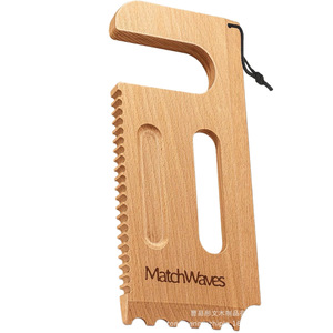 Raspador de barbacoa de madera Tongwen 3 en 1, herramienta de limpieza multifunción para cocinar al aire libre - Product Image 1