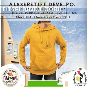 For Custom Printed Character <b>Dinosaur</b> Contrast Color University Style Men's 100% Cotton Zipper-Up Sweatshirt <b>Hoodie</b> Autumn - Product Image 2