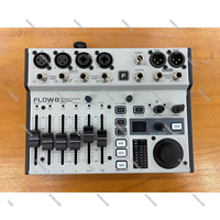 Console de mixage numérique Flow8 Mini 8 canaux avec audio Bluetooth et contrôle par application, 2 processeurs d'effets et interface USB/audio