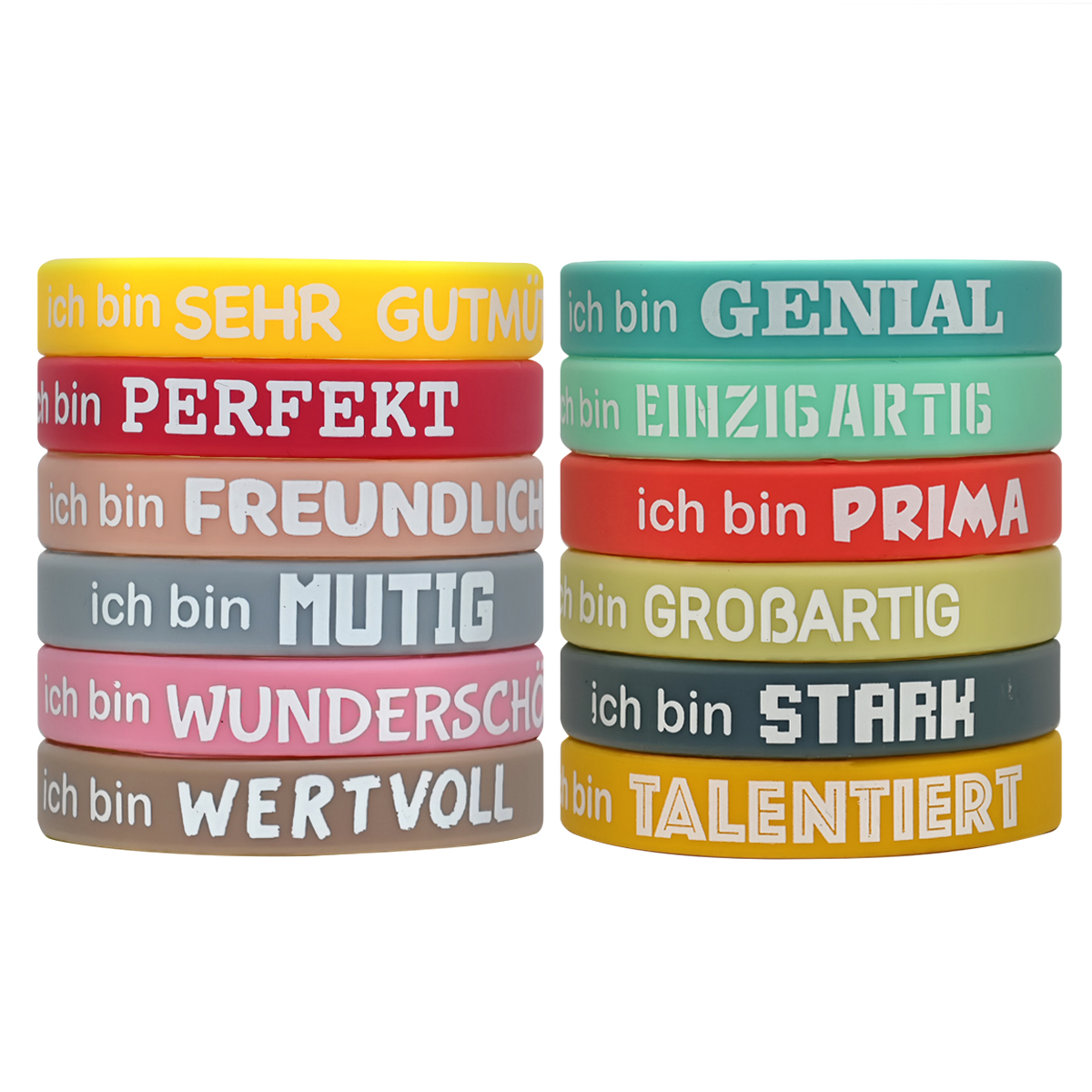 A set of 12 styles, with 1 piece for each style.