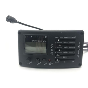 Sistema de Preamplificador para <span class=keywords><strong>Guitarra</strong></span> de 4 Bandas SV-M700 con Ecualizador, Micrófono y <span class=keywords><strong>Afinador</strong></span>, de Plástico, Venta Directa de Fábrica - Product Image 2