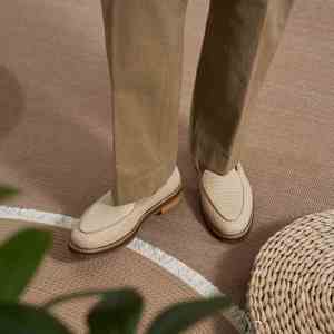 Zapatos Casuales Personalizados para Hombre, Zapatos de Estilo Deportivo para Caminar al Aire Libre de Alta Calidad, Zapatillas de Cuero Genuino, Mocasines de Lujo, Zapatos con Logotipo Personalizado para Hombre - Product Image 4