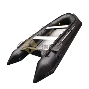 Enjoy The Waves With A Wholesale inflatable boat slatted floor 