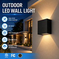 Applique murale LED carrée moderne, étanche IP54, 5 températures de couleur, dimmable, pour hôtel, salon, chambre, couloir